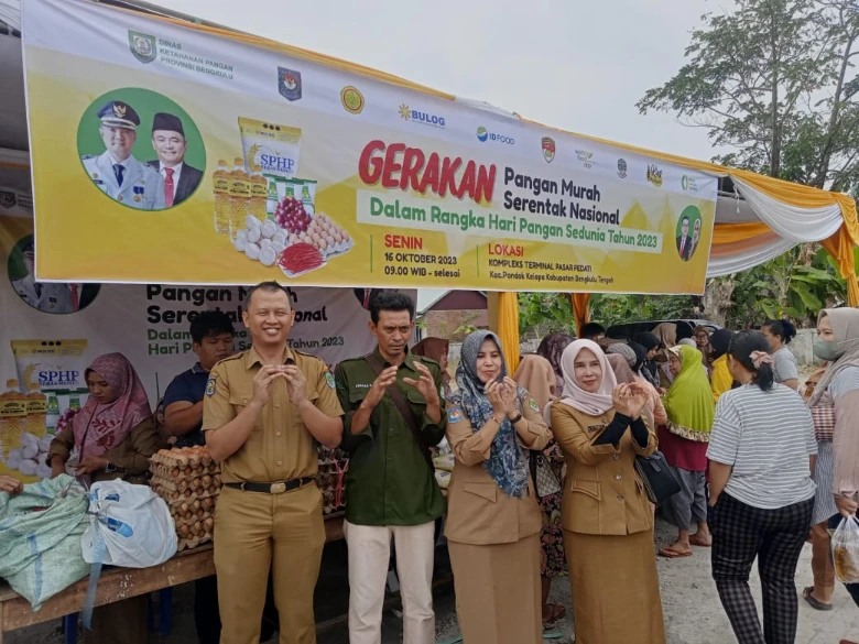 Sembako Murah Berhasil Terjual di Bengkulu Tengah Segini