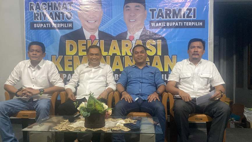 Tim Pemenangan: Hasil Penghitungan Cepat, Perolehan Suara Rachmat-Tarmizi Unggul