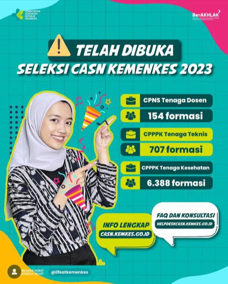 Kementerian Kesehatan Buka 7.095 Formasi PPPK 2023, Tenaga Kesehatan Butuh 6.388 Formasi, Cek Persyaratannya