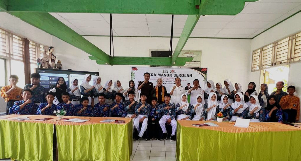 Cegah Kenakalan Remaja, Program JMS Sasar SMPN 6 Bengkulu Tengah