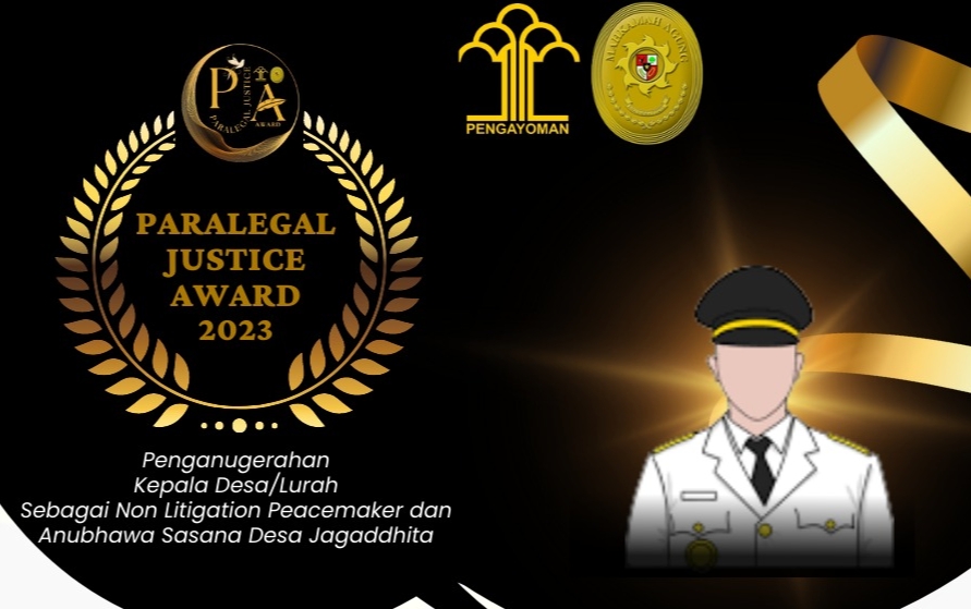 Top Markotop, Desa Ini Wakili Bengkulu Tengah Anugerah Paralegal Justice Award