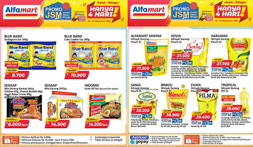 Katalog Promo JSM Alfamart 5-7 September 2025, Belanja Hemat Banyak Untung!