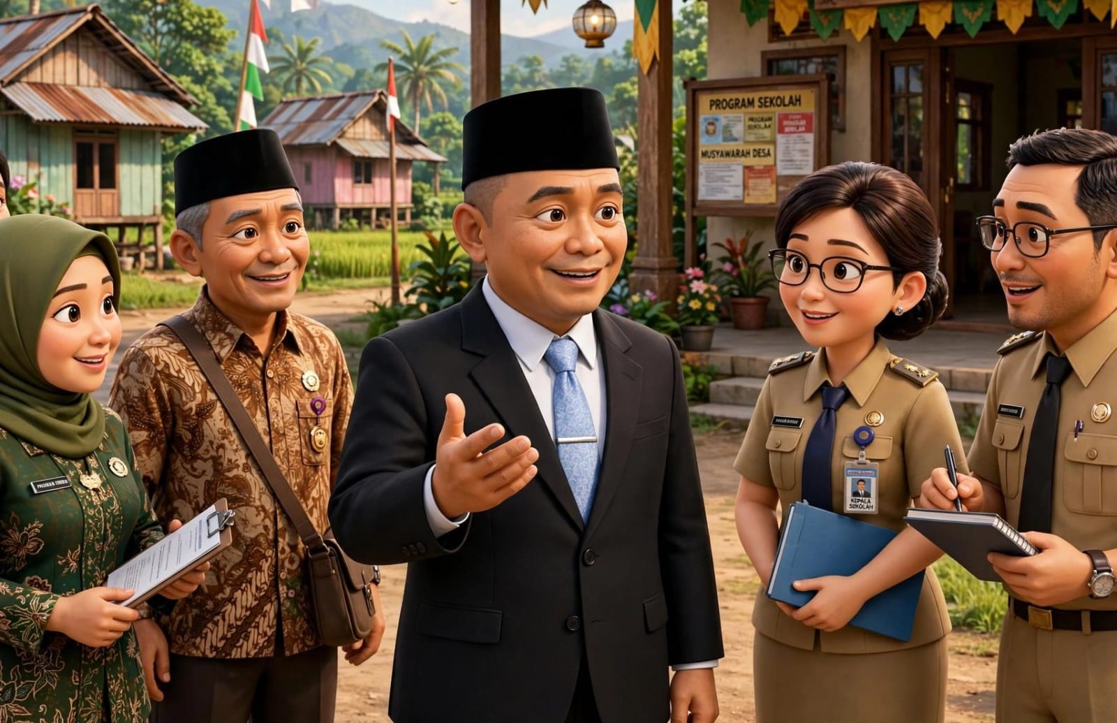 Gara-Gara Kepala SDN 54, Bupati Rachmat Minta Seluruh Kepsek Hadir Program Bersahabat di Wilayah Masing-Masing