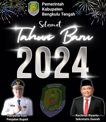 Sekda Rachmat Ajak Pegawai Pemkab Bengkulu Tengah Awali Tahun Baru 2024 dengan Semangat Baru