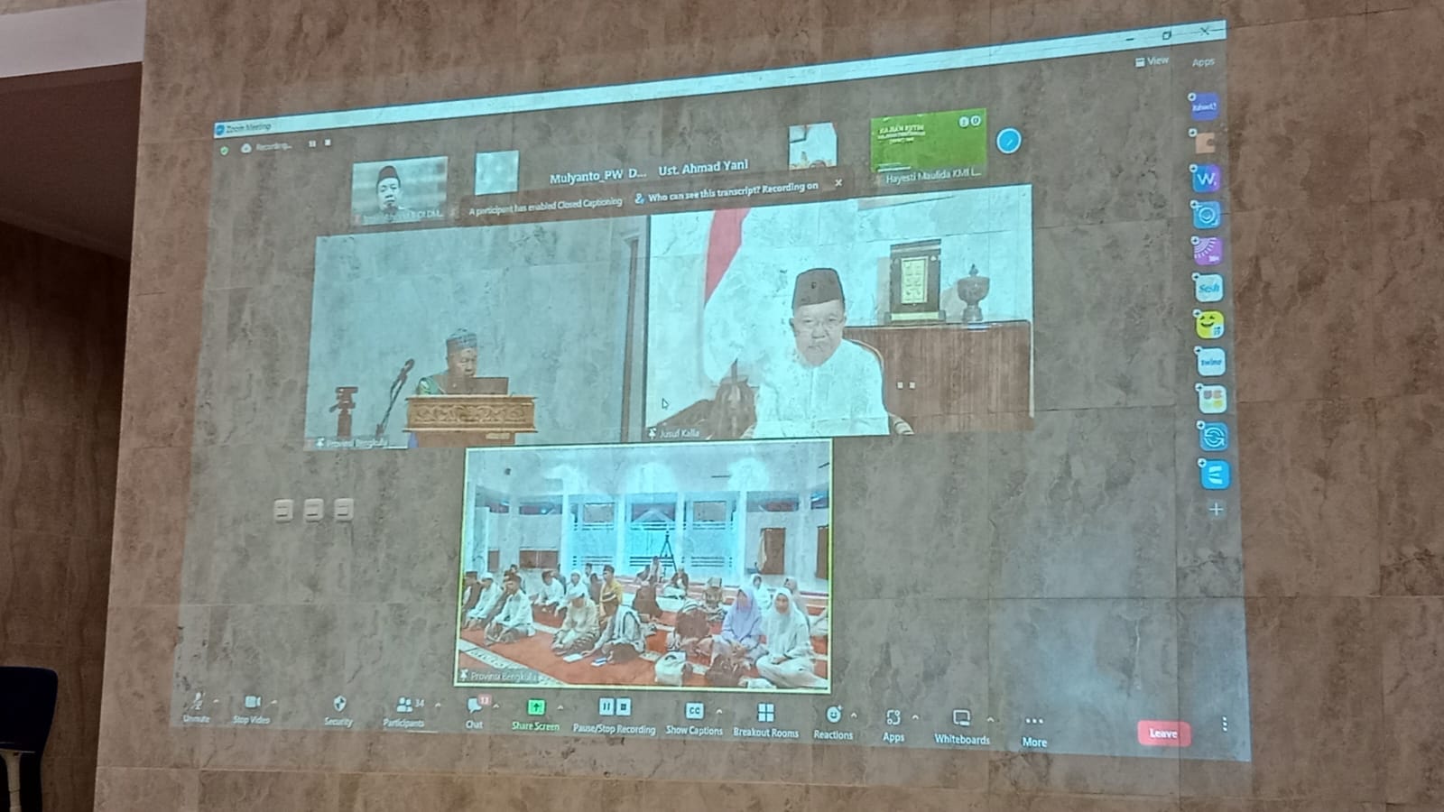 Perkuat Sosial Ekonomi Berbasis Masjid, Pemprov Bengkulu-DMI Jalin Kerjasama 