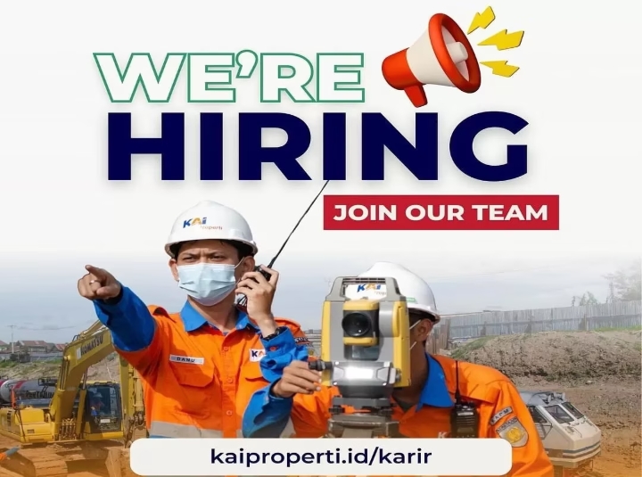 KAI Properti Buka Loker BUMN Posisi Project Management Officer, Cek Kualifikasinya Disini