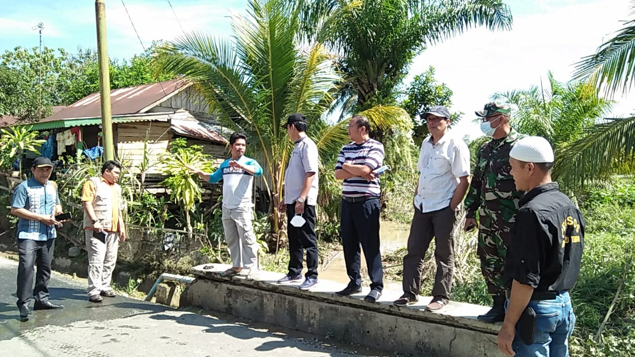 Jembatan Rusak, 5 Rumah Terendam Camat: Perbaikan Gandeng HKi