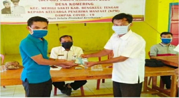 130 Warga Komering Ditetapkan Sebagai Penerima BLT