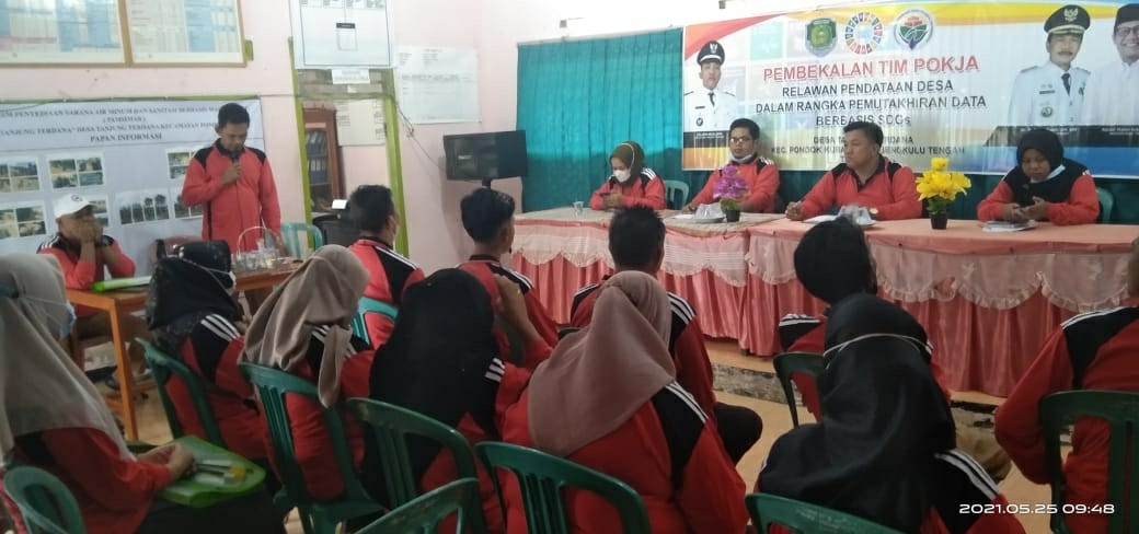 Prihal SDGs, Pemdes Tanjung Terdana Data Warga