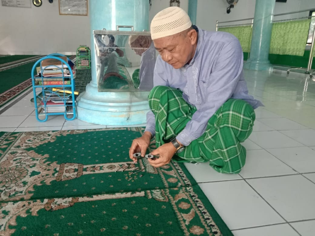 Kedua Kalinya, Kotak Amal Masjid Digasak Maling