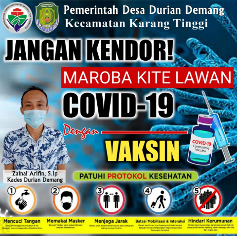 Jangan Kendor Lawan Covid 19, Desa Disarankan Gandeng Media