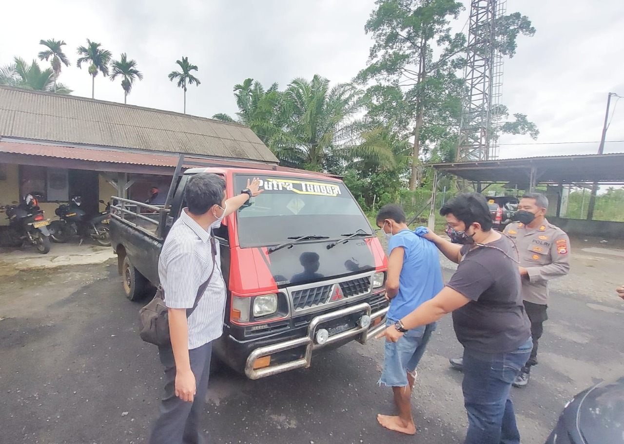 Diduga Gelapkan Mobil, Warga Linggar Galing Dibui