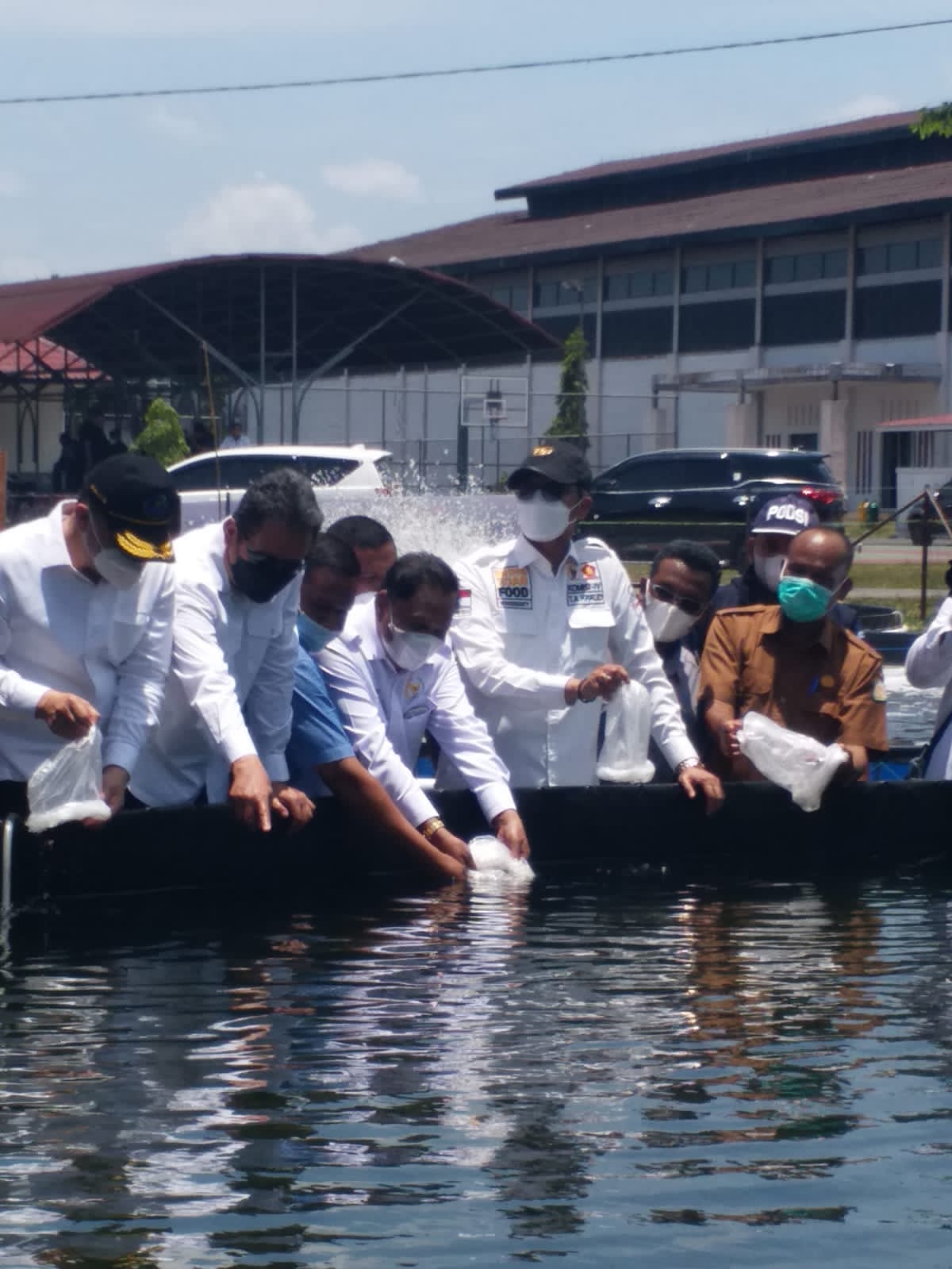 Komite II DPD RI Tinjau Tambak Udang Vaname di Aceh Timur