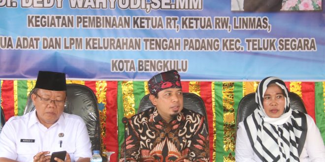 Dibalut Budaya Khas Bengkulu, Wawali Dedy Disambut Bak Raja di Tengah Padang