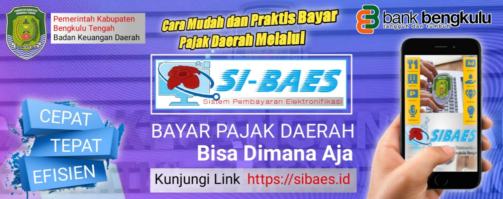 Perkenalkan, SI-BAES: Solusi Mudah Bayar Pajak Daerah