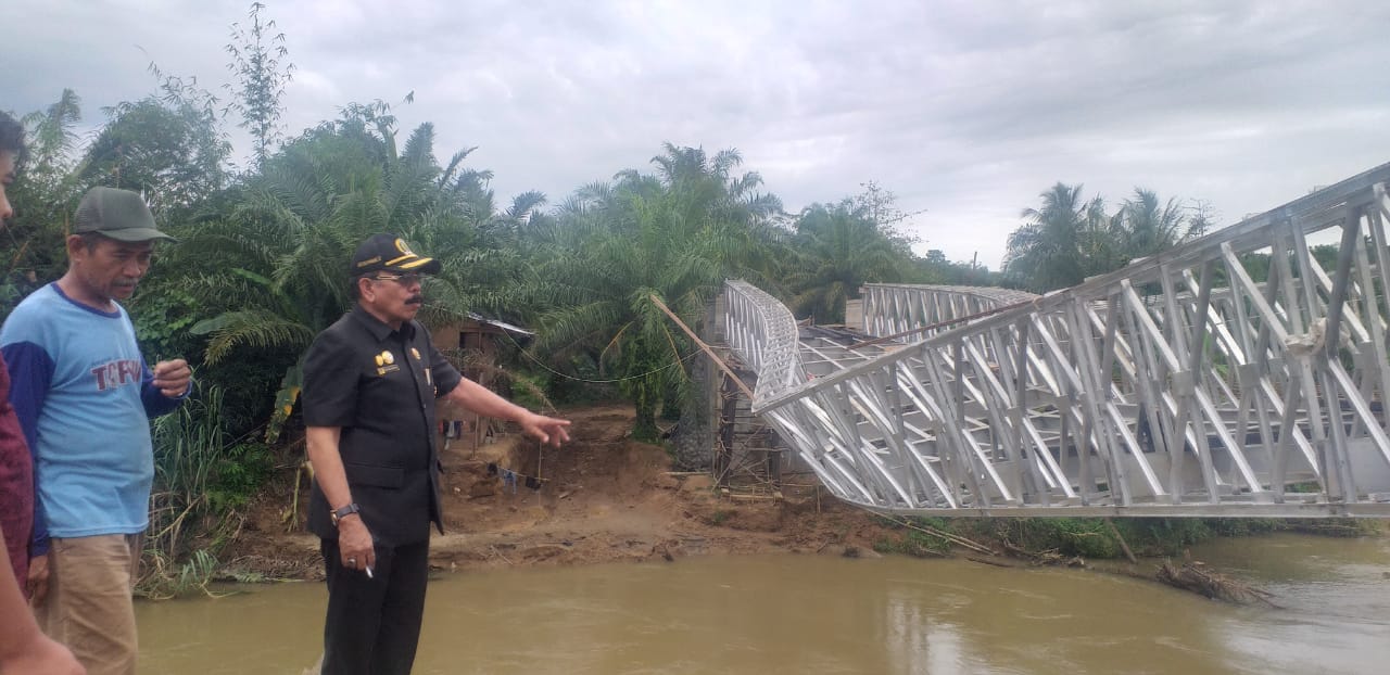 BPBD: Jembatan Masih Tanggung Jawab Kontraktor