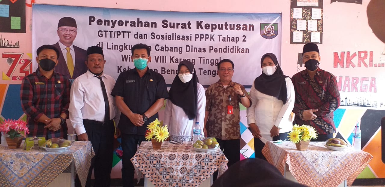 SK 132 GTT dan PTT se-Benteng Diperpanjang