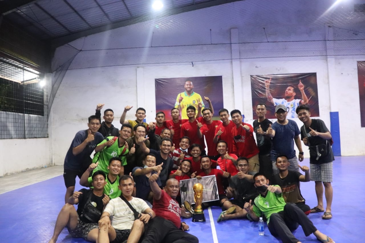 Kalahkan DPRD Lewat Adu Penalti, Tim Futsal Polres Terbaik se Benteng