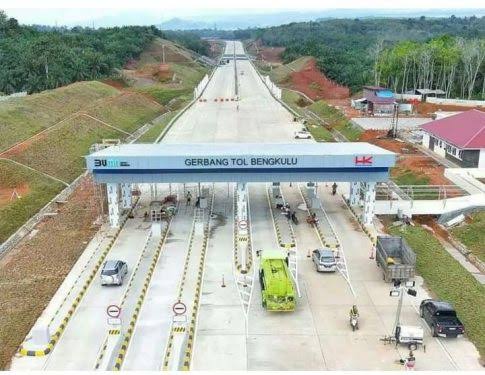 Sabar, Tol Kota Bengkulu-Benteng Baru Rampung TW 1 Tahun Depan