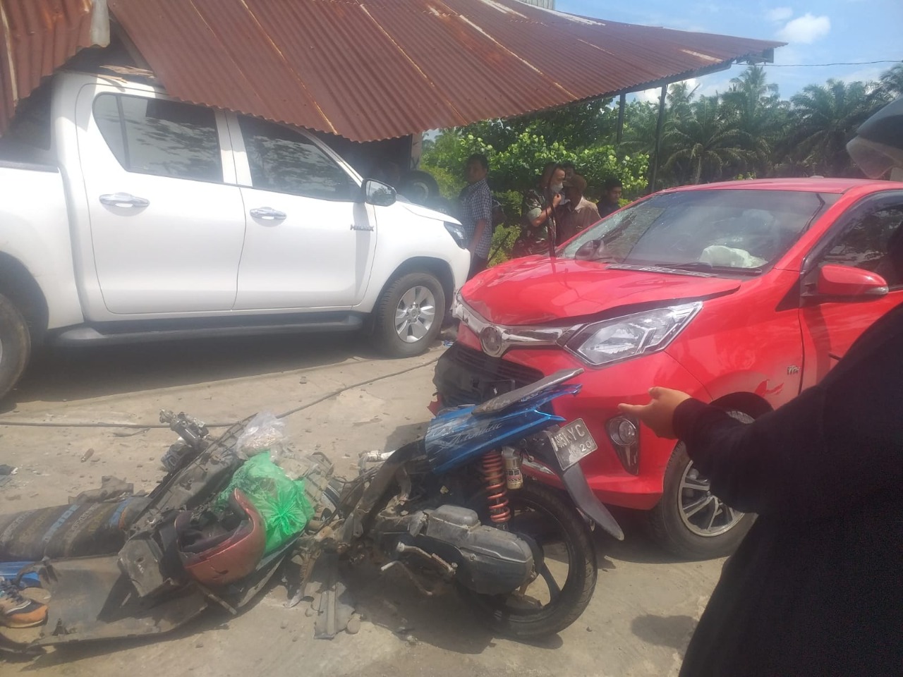 Jalan Lintas Bengkulu-Kepahiang Makan Korban, Calya vs Mio, 1 Meninggal Dunia