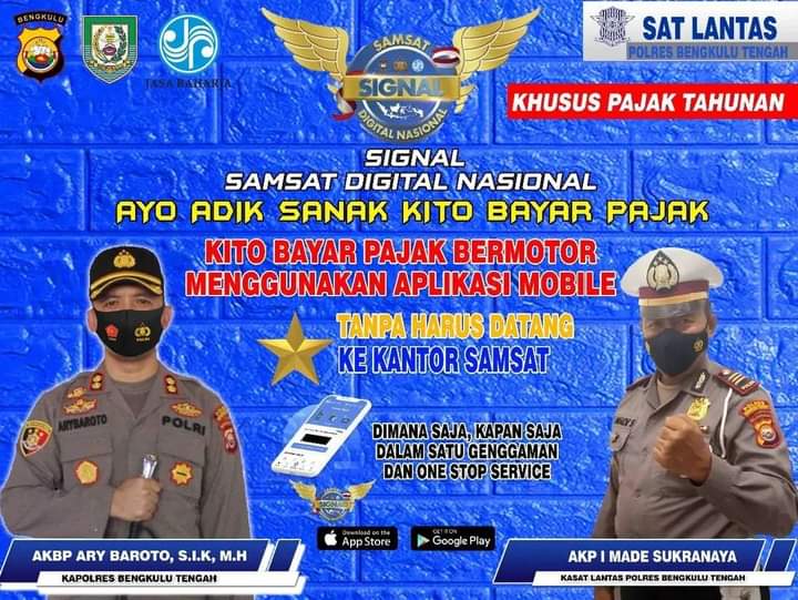 SIGNAL, Solusi Mudah & Praktis Bayar Pajak Kendaraan Kite, Maroba Download