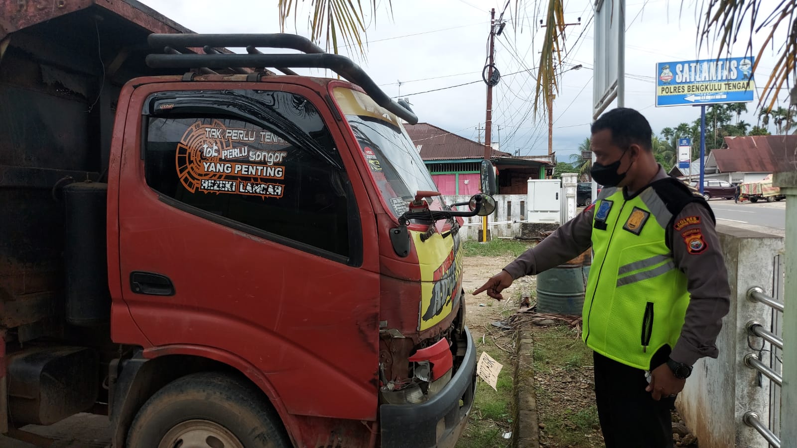 Laka, Warga Dusun Baru II Tewas di Tempat