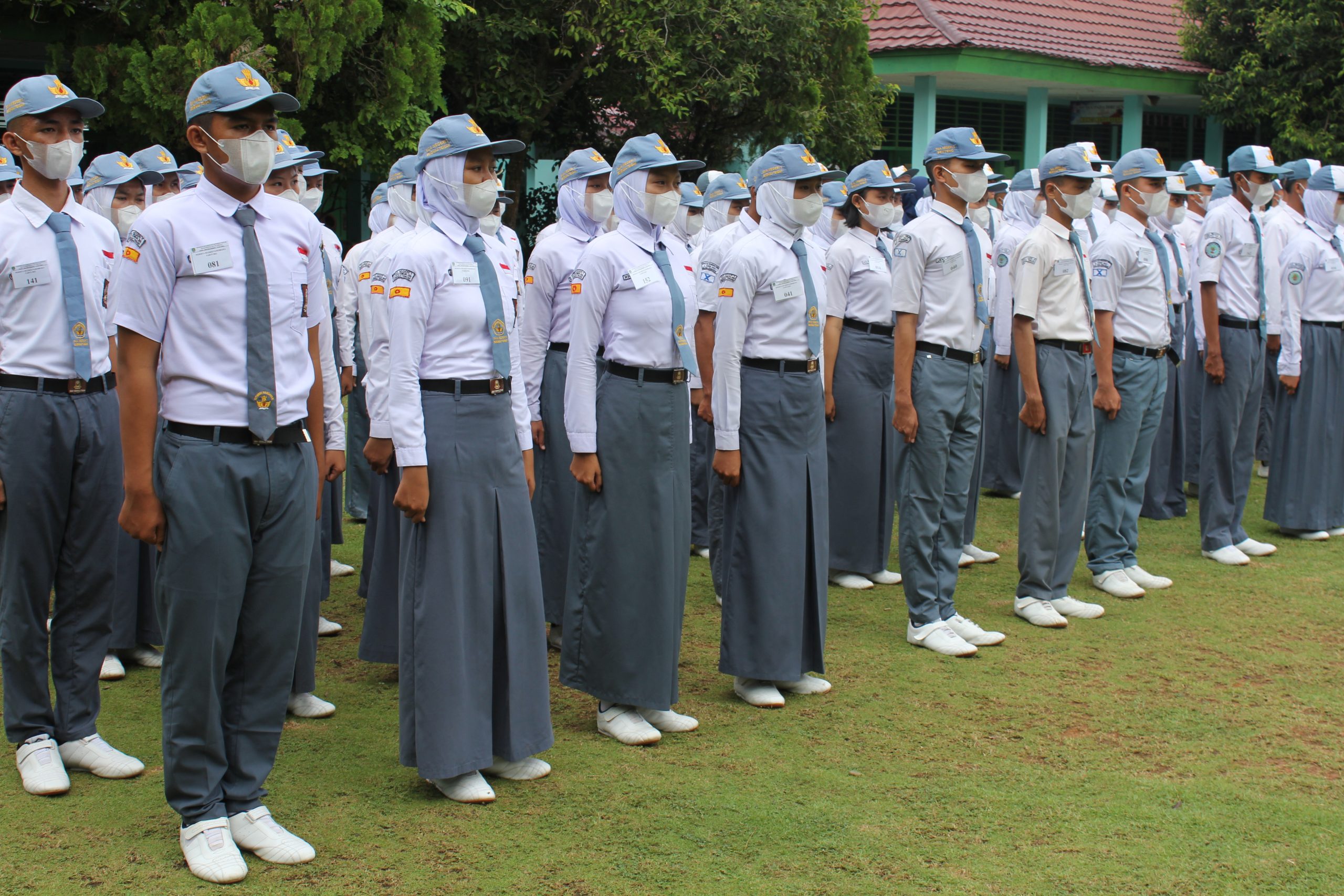 Gagal Dites Kesehatan dan Parade Postur, 56 Pelajar Gugur