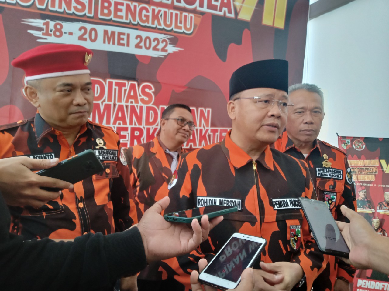 Rachmat Tegaskan Gubernur Bengkulu Anggota Kehormatan PP