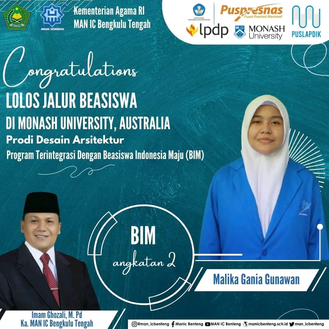 Awesome! 2 Siswi MAN IC Ini Dapat Beasiswa Kuliah di Negeri Kanguru 