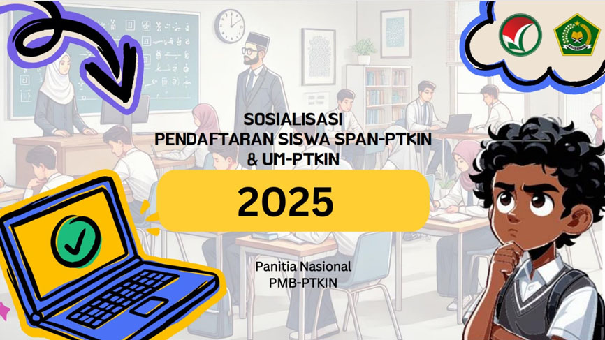 Kemenag Buka Seleksi SPAN-PTKIN 2025, Cek Jadwal dan Cara Pendaftarannya