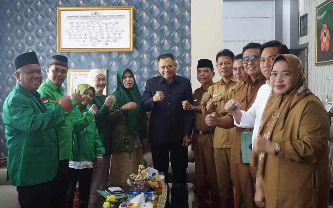 Bupati Rachmat Riyanto Perkuat Sinergi, Terima Audiensi DPC PPP dan Bapas Kelas I Bengkulu