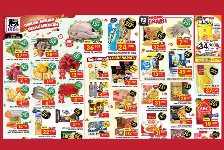 Buruan Serbu! Promo JSM Superindo 11–13 Juli 2025, Belanja Keperluan Dapur Lebih Hemat