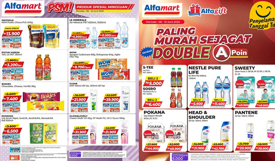 Katalog Promo Alfamart Terbaru Periode 9–15 Juni 2025, Banyak Diskon dan Bonus Menarik!