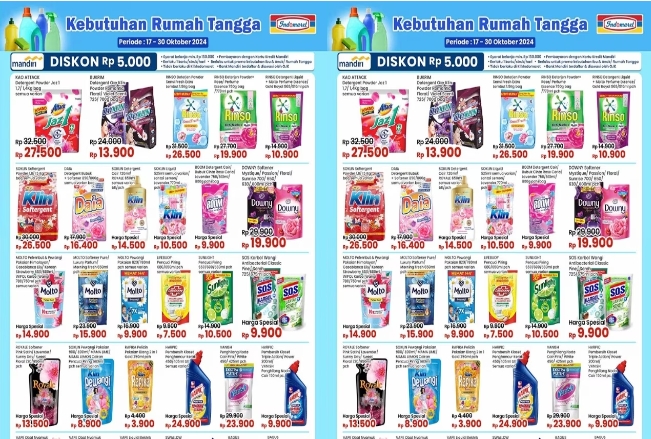 Katalog Promo JSM Indomaret 25-27 Oktober 2024, Ada Banyak Diskon Serba Hemat