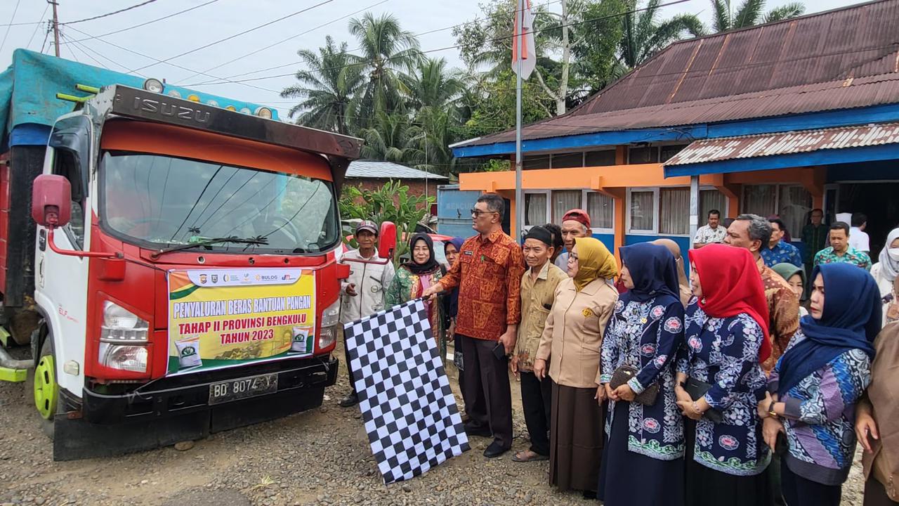 Ini Jumlah Warga Bengkulu Tengah Penerima Bantuan Pangan Tahap II