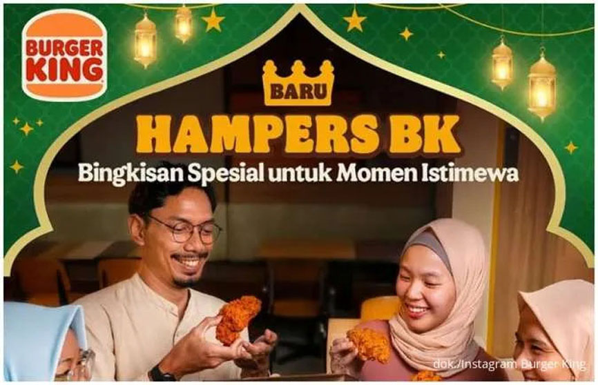 Lebaran Makin Spesial! Nikmati Promo Hampers Burger King dengan Harga Hemat