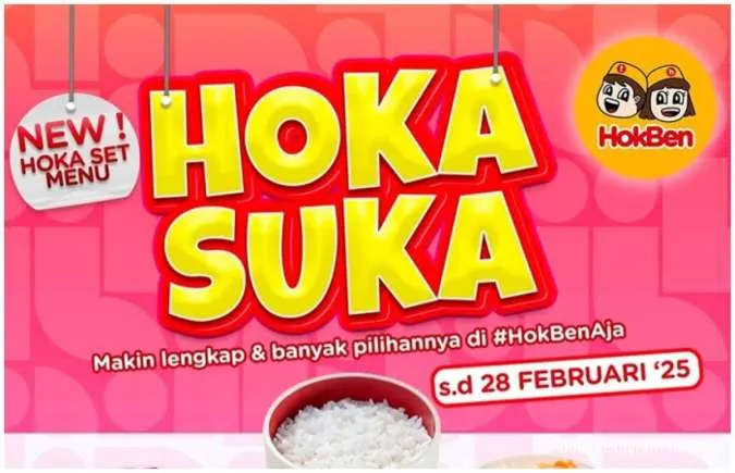 Promo Hokben Hoka Suka Spesial Februari 2025! 4 Varian Menu Lezat Mulai Rp 25.000-an