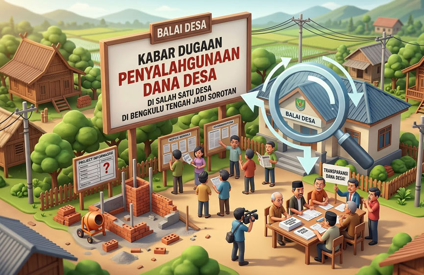 Kabar Dugaan Penyalahgunaan Dana Desa Jadi Sorotan, Sekdes: Pelayanan Tetap Berjalan