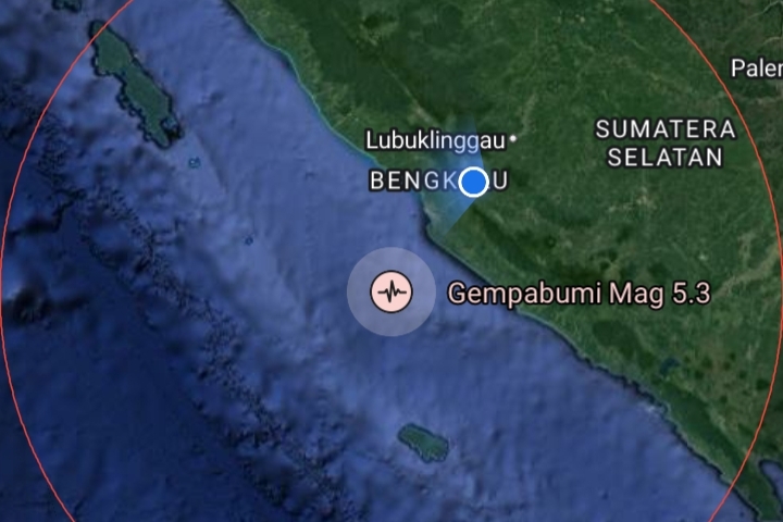 BREAKING NEWS: Gempa Bumi Terkini Guncang Bengkulu, Cek Magnitudo dan Lokasinya di Sini
