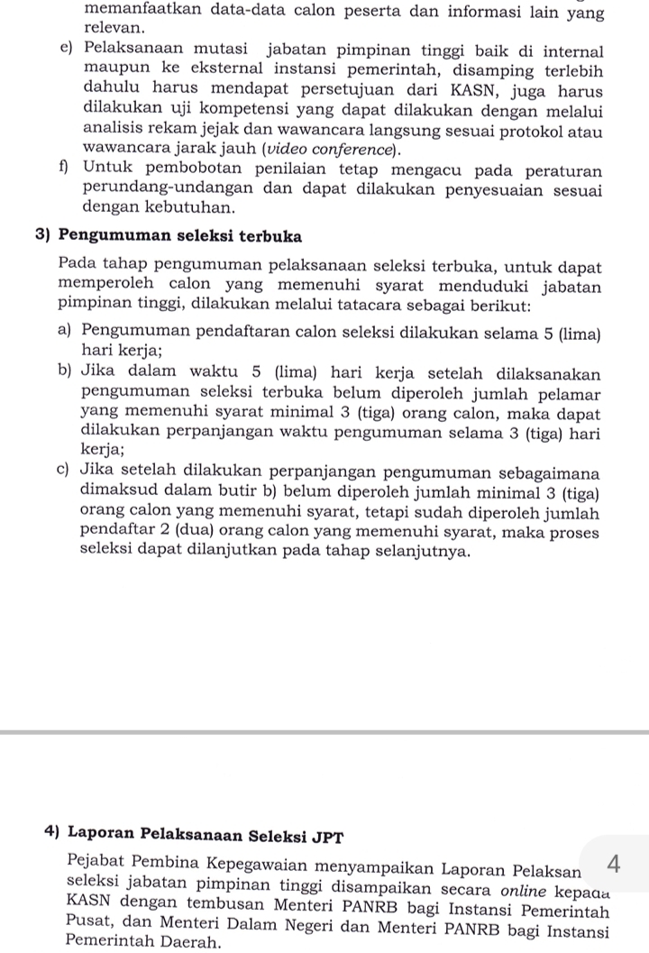 Seleksi Calon Sekda Benteng Hanya 2 Pelamar, Baca SE MenPAN-RB Nomor 52