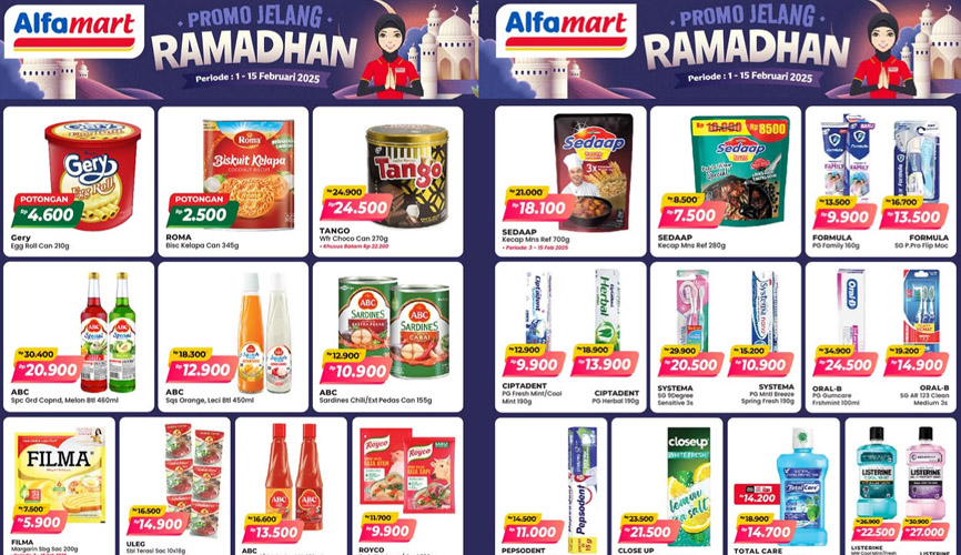 Promo Alfamart Terbaru 6 Februari 2025: Persiapan Ramadan Hemat, Sirup ABC Mulai Rp12 Ribuan!