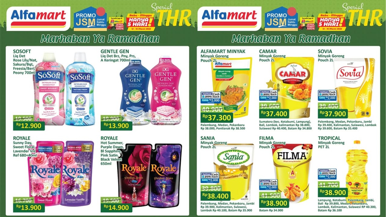 Diskon Ramadan! Intip Promo JSM Alfamart Terbaru 16 Maret 2025