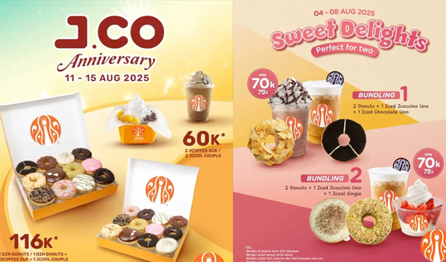 Deretan Promo JCO Agustus 2025, Banyak Paket Spesial Mulai Rp60 Ribuan!