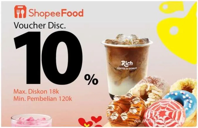 Promo Spesial Richeese Factory di ShopeeFood, Nikmati Diskon 10% dan Makan Makin Hemat!