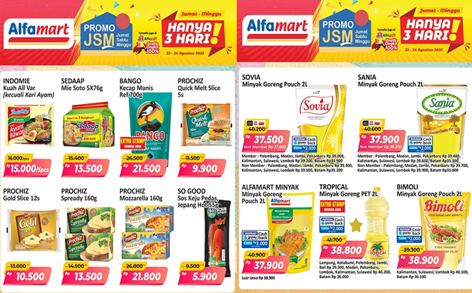 Promo JSM Alfamart 22–24 Agustus 2025, Banjir Diskon Bikin Belanja Makin Hemat!