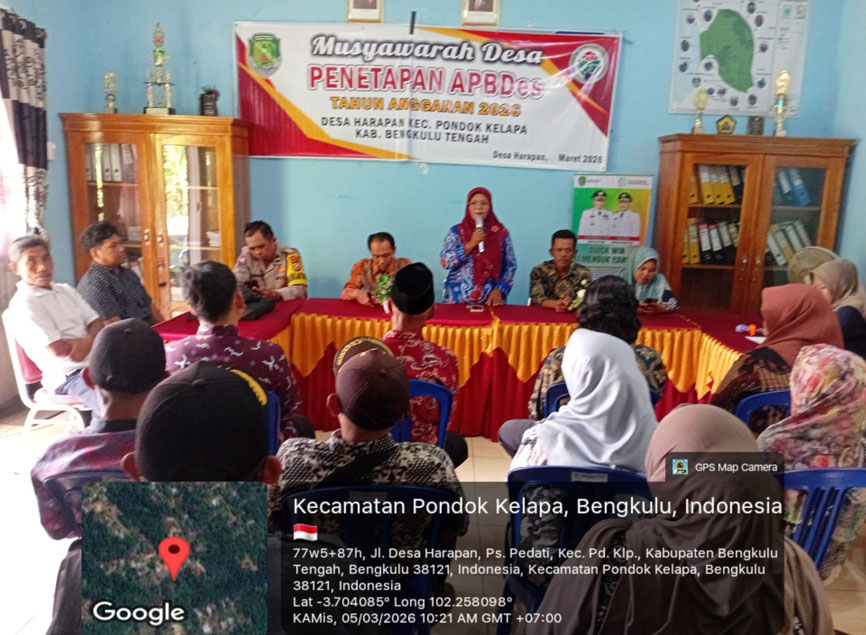 Anggaran Dana Desa Turun, Pemdes Harapan Hanya Tetapkan 3 KPM Penerima BLT