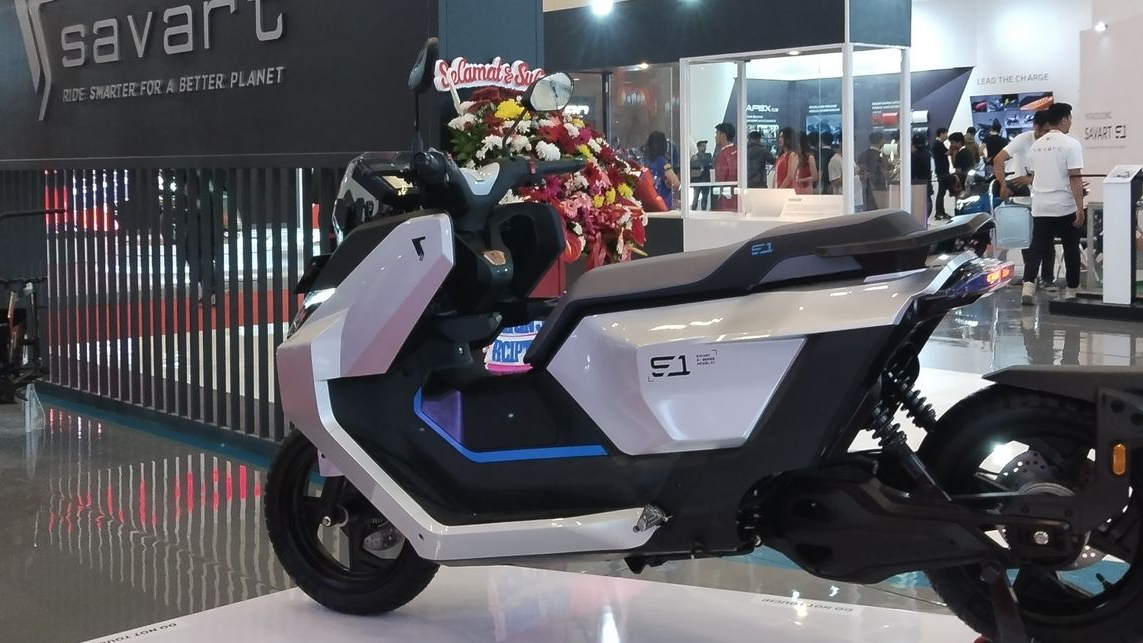 Pertama Kali Debut Tahun Lalu, Ini Spesifikasi Motor Listrik Savart S1