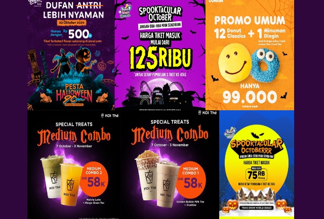 Spesial Halloween 2024! Ini Rekomendasi 6 Promo Tempat Wisata dan Restoran, Mulai dari Dufan Hingga Dunkin