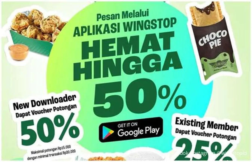 Promo Gokil Dari Wingstop! Diskon Hingga 50% Cuma Di Aplikasi, Rasa Tetap Juara
