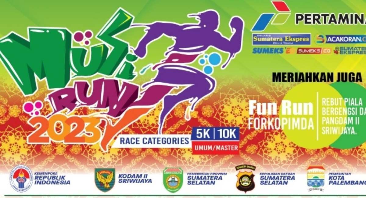 Yuk Ramaikan Musi Run 2023, Rebut Hadiah Total Rp85 Juta